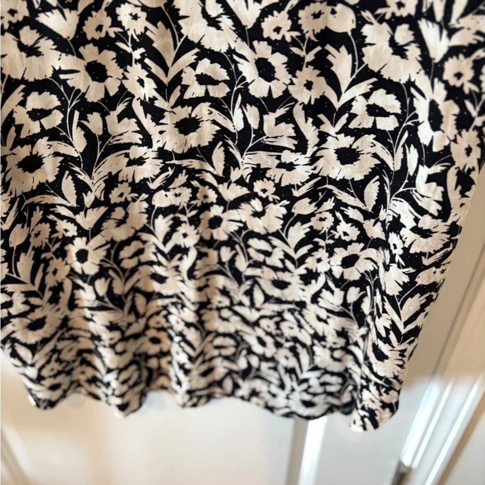 Saltwater LUXE BANKS KIMONO 100% Soft Summer 3/4 Sleeve in Black & White S